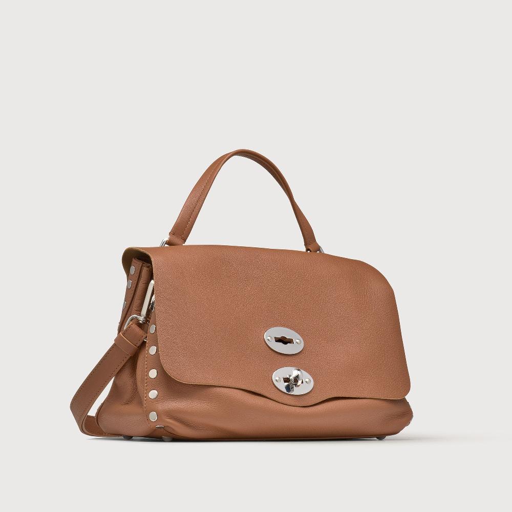 Zanellato BORSA POSTINA® SMALL IN PELLE LISCIA BEIGE GENCO | Zanellato Saldi