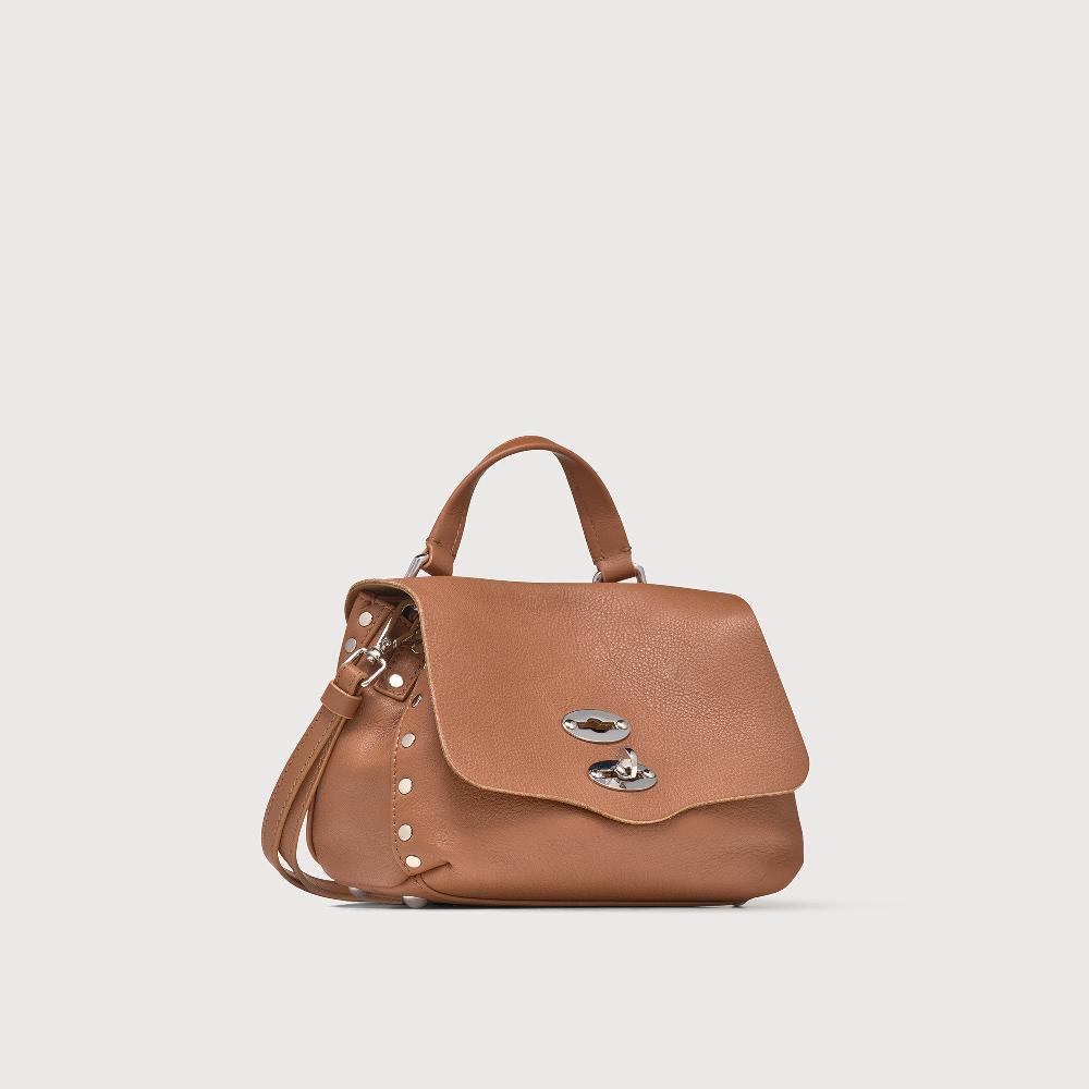 Zanellato BORSA POSTINA® BABY IN PELLE LISCIA BEIGE GENCO | Zanellato Offerte