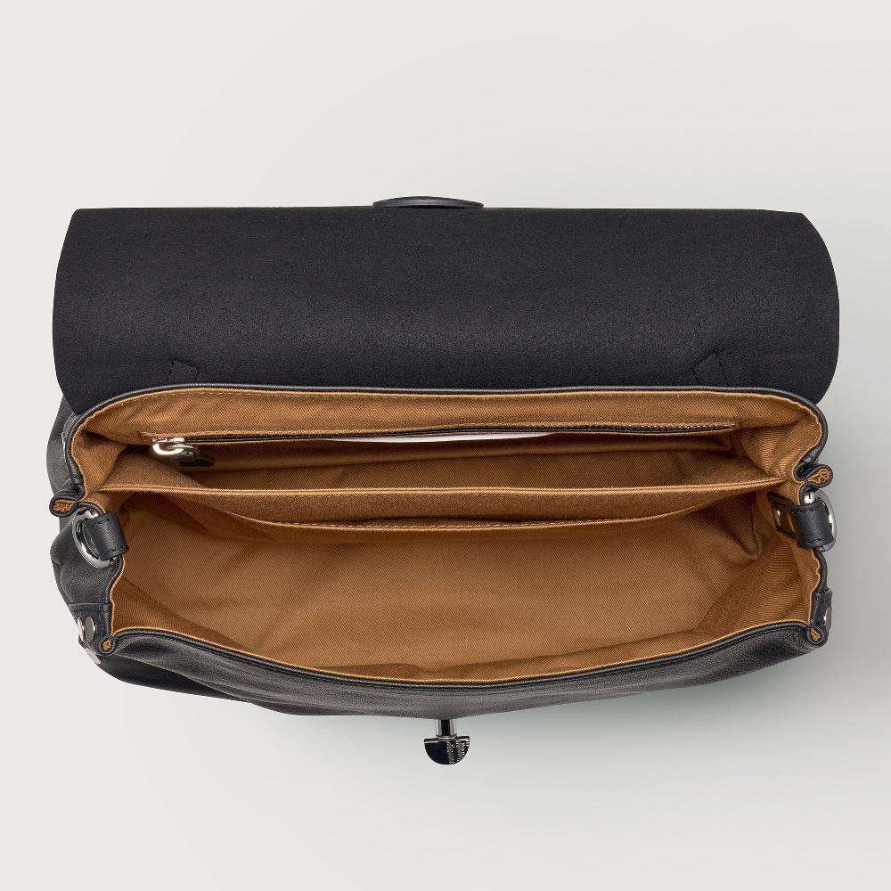 Zanellato BORSA POSTINA® SMALL IN PELLE LISCIA BLACK NERO | Zanellato Hotsell
