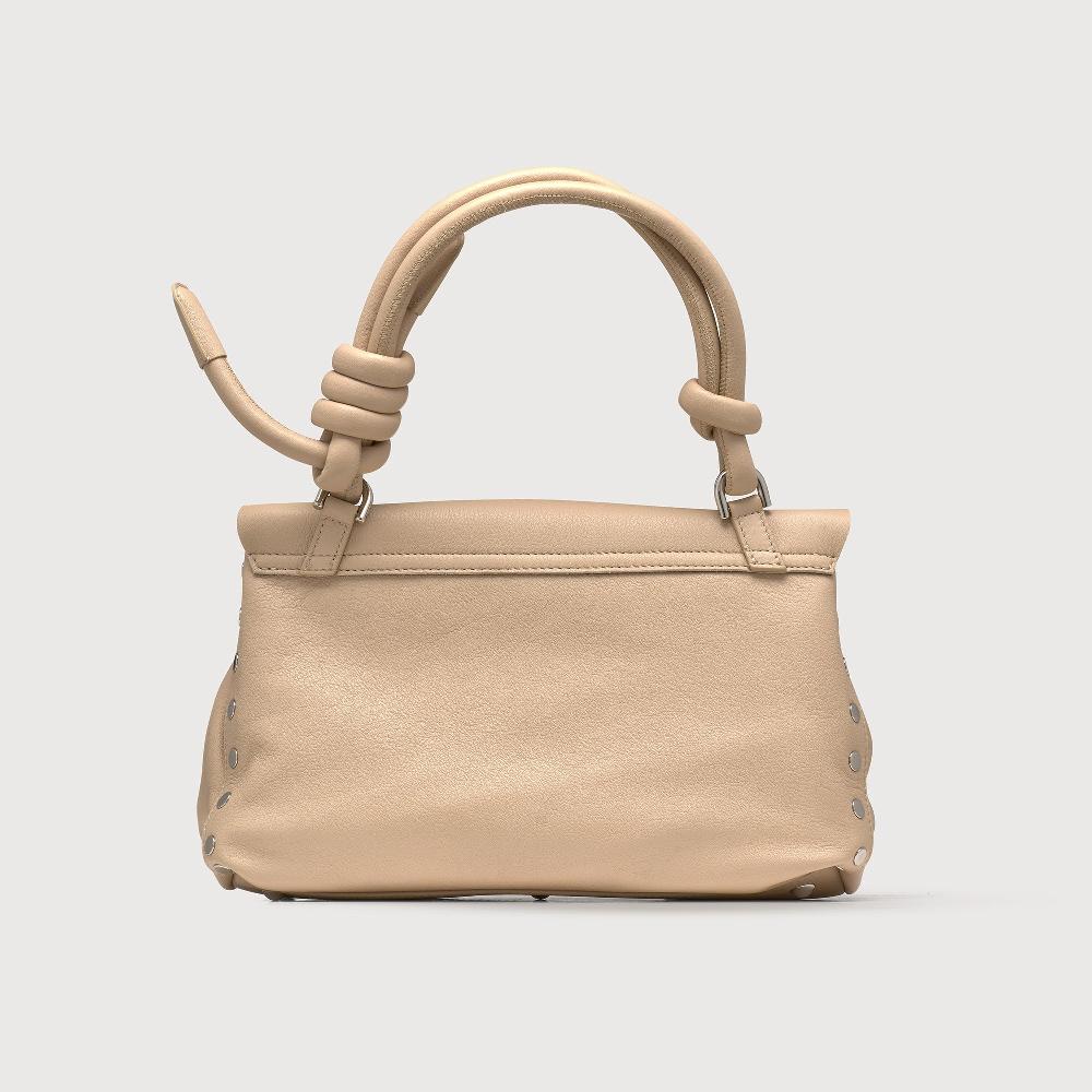Zanellato BORSA POSTINA® SMALL IN PELLE LISCIA BEIGE BLOOM | Zanellato Vendita Economica