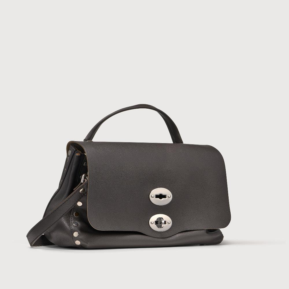 Zanellato BORSA POSTINA® SMALL IN PELLE LISCIA BROWN CORRETTO | Zanellato In Saldo