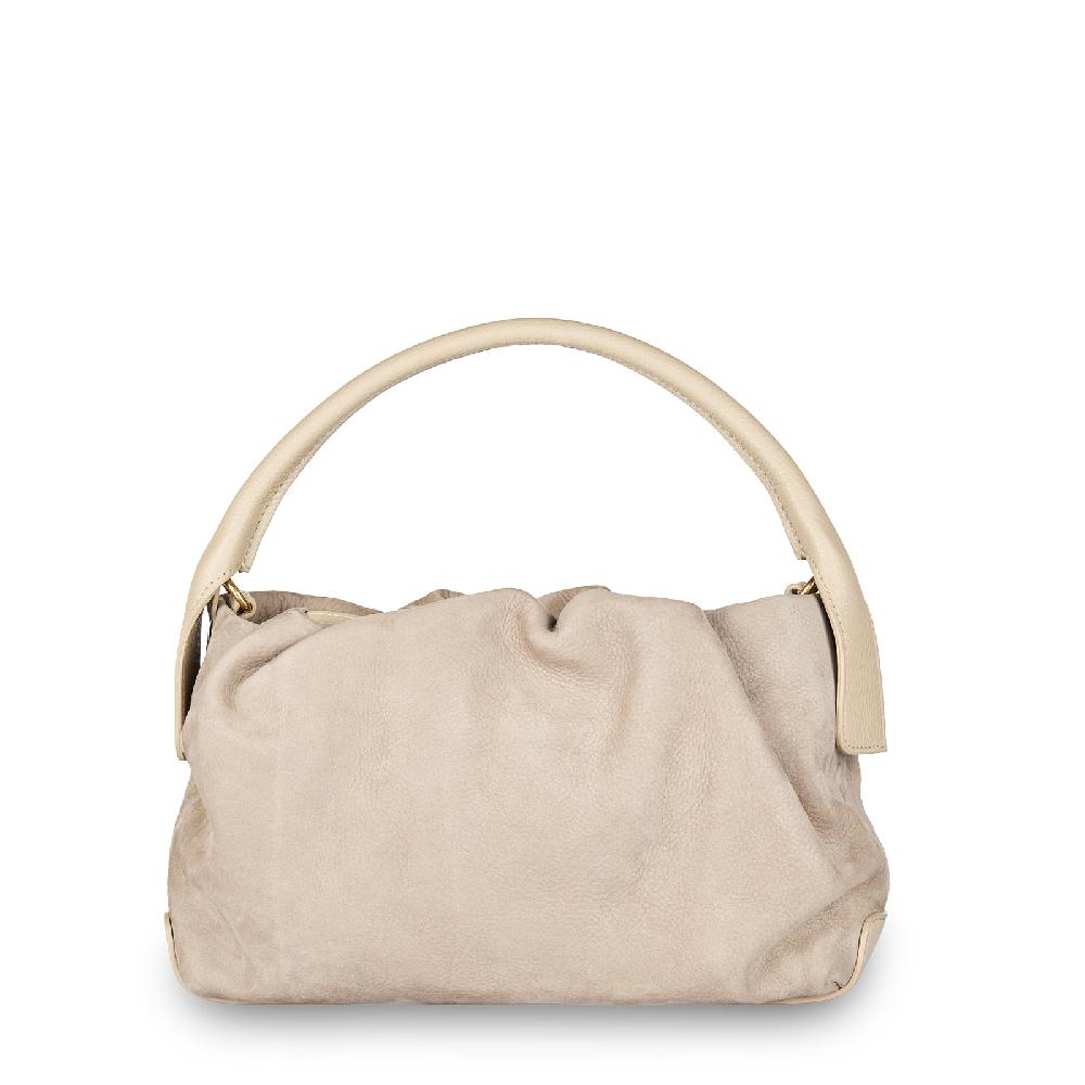 Zanellato BORSA TULIPA UNICA IN PELLE NABUK GREY VISONE | Zanellato Promozione Limitata