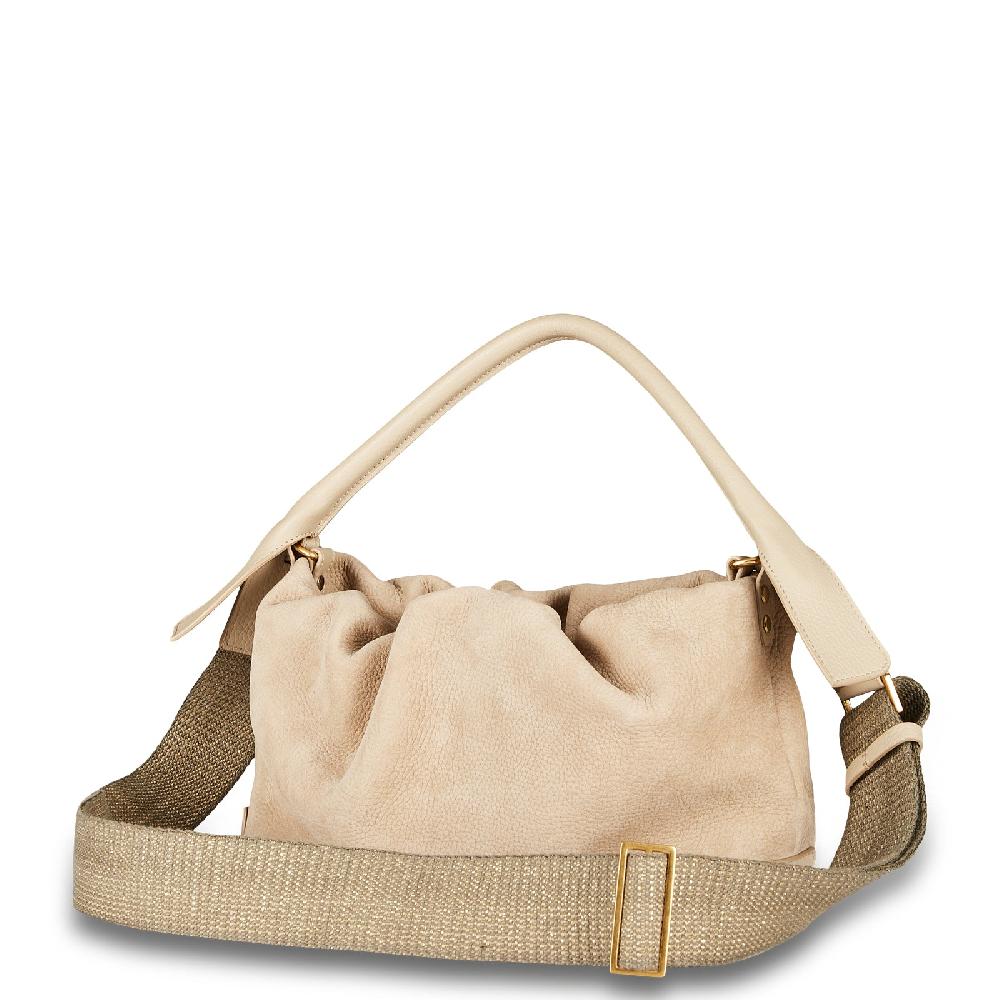 Zanellato BORSA TULIPA UNICA IN PELLE NABUK GREY VISONE | Zanellato Promozione Limitata