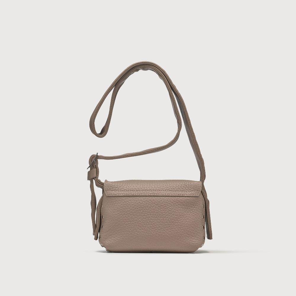 Zanellato BORSA POSTINA® BABY IN PELLE MARTELLATA GREY CENERINO | Zanellato Affare Del Giorno
