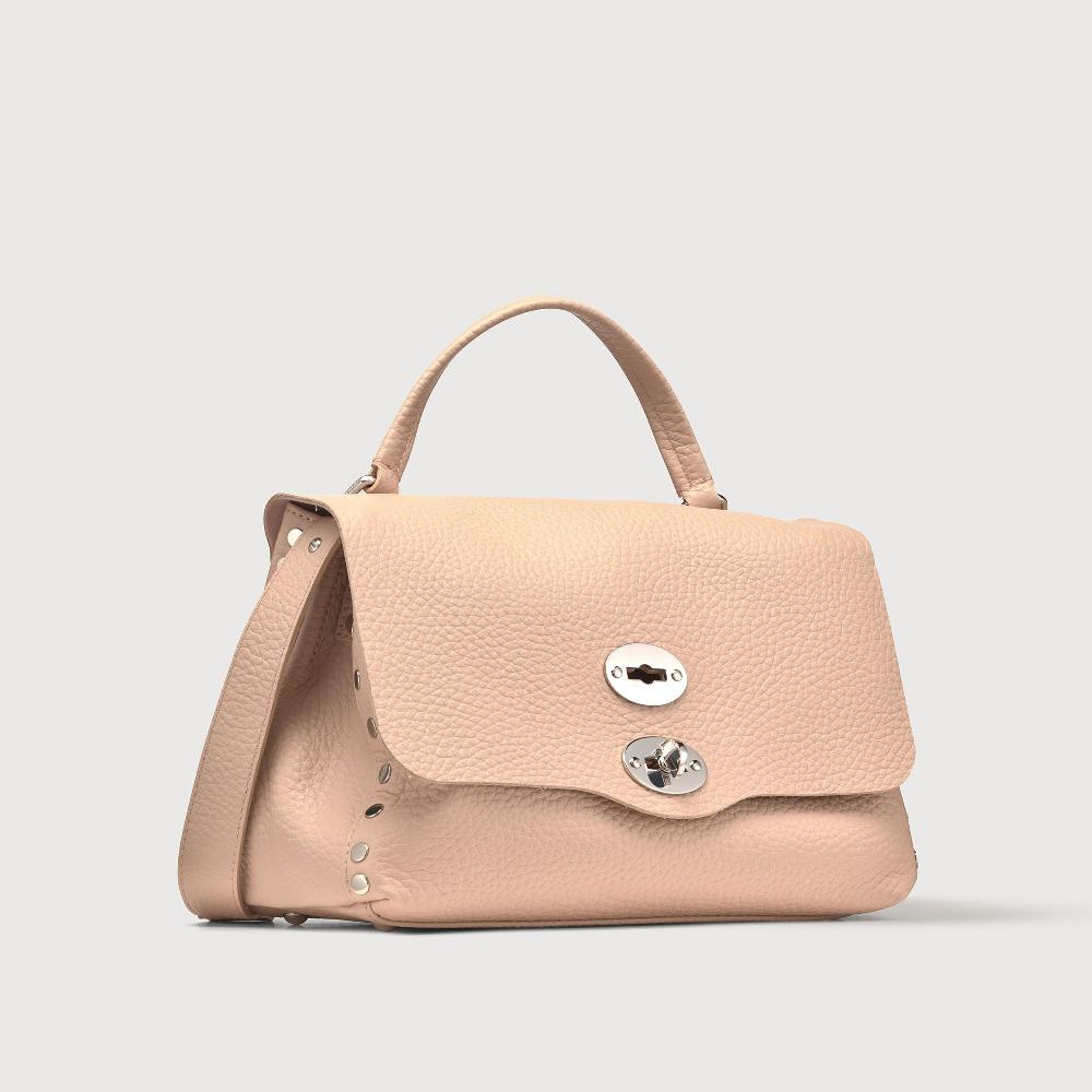 Zanellato BORSA POSTINA® SMALL IN PELLE MARTELLATA PINK ROSATELLO | Zanellato Sottocosto