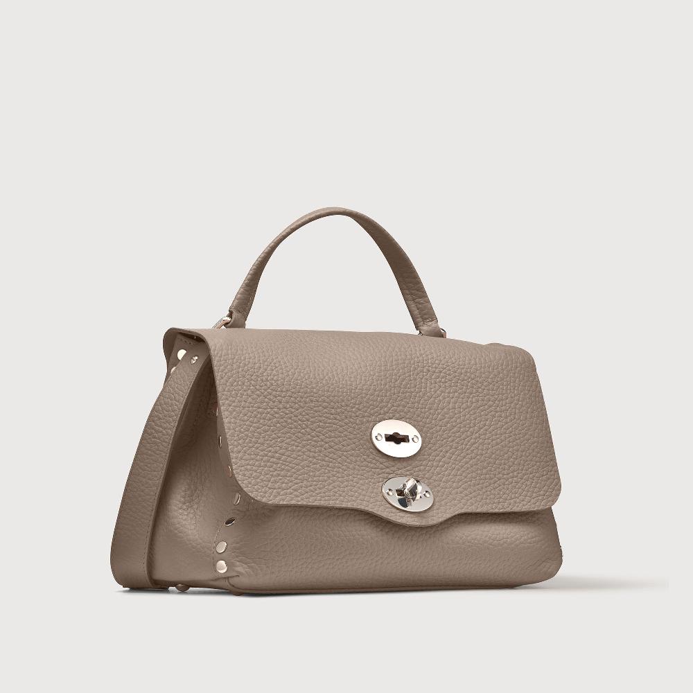 Zanellato BORSA POSTINA® SMALL IN PELLE MARTELLATA GREY CENERINO | Zanellato Convenienza