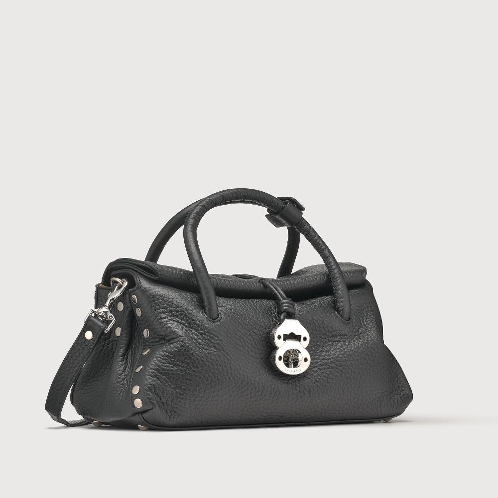 Zanellato BORSA DOTTA® SMALL IN PELLE MARTELLATA BLACK NERO | Zanellato Offerta