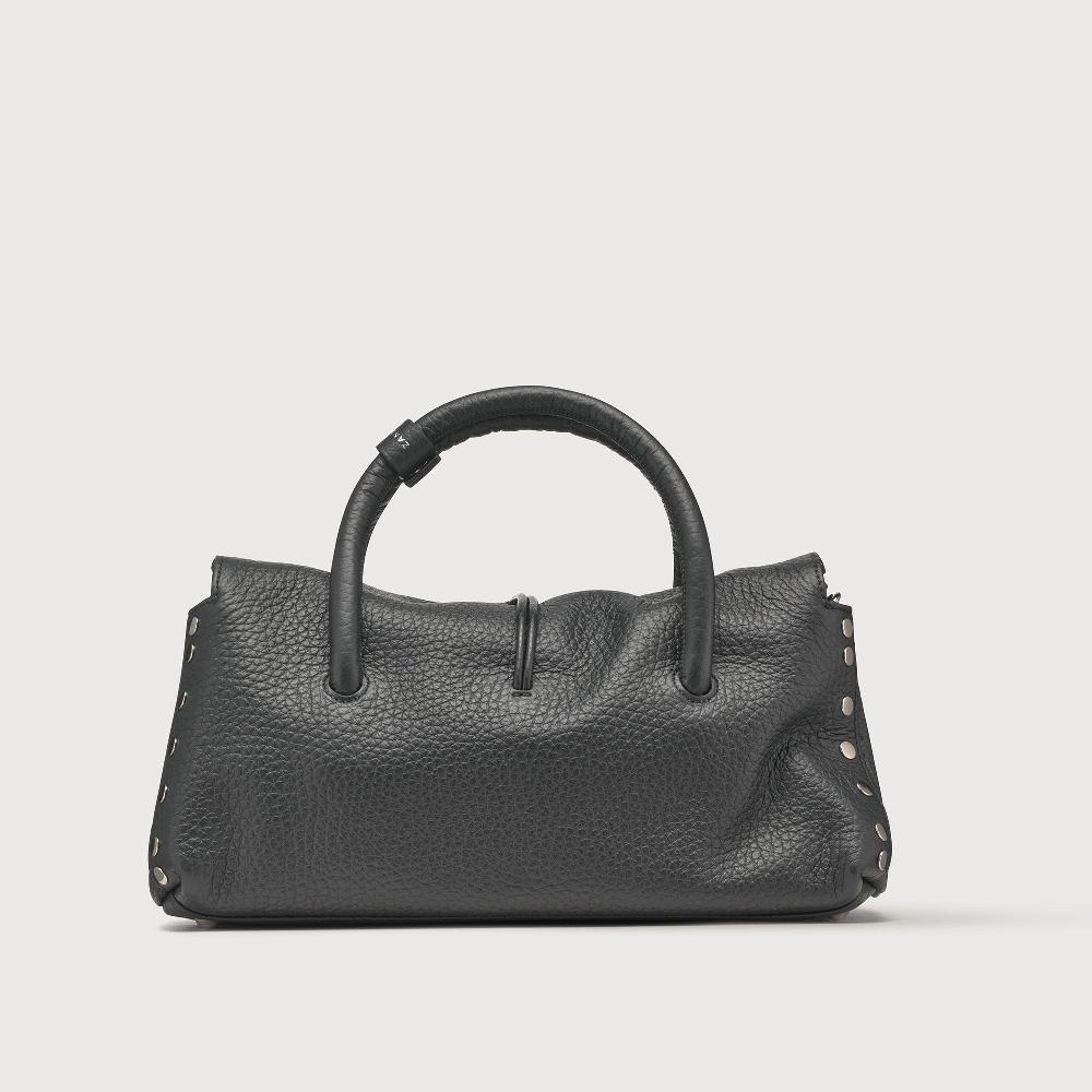 Zanellato BORSA DOTTA® SMALL IN PELLE MARTELLATA BLACK NERO | Zanellato Offerta