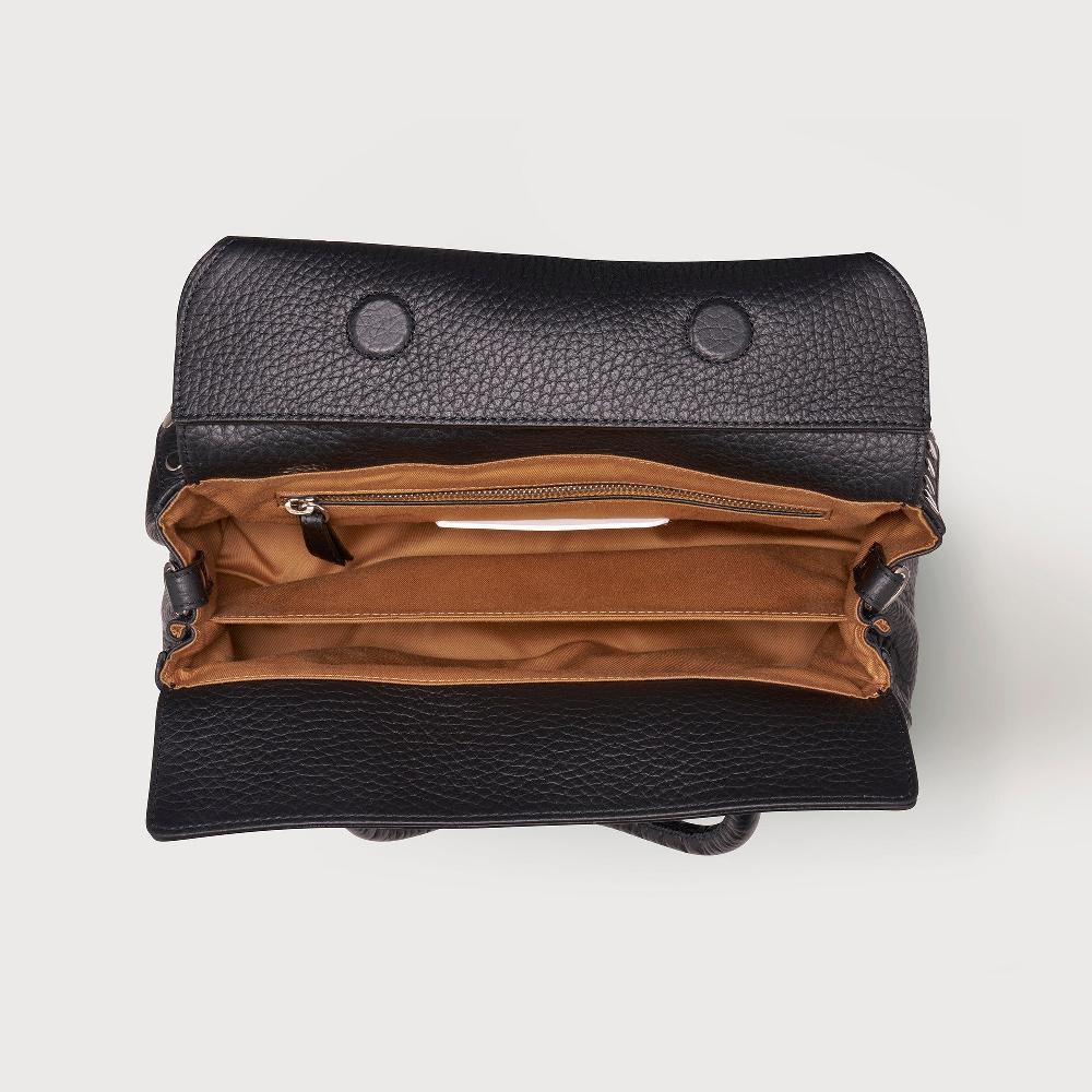 Zanellato BORSA DOTTA® SMALL IN PELLE MARTELLATA BLACK NERO | Zanellato Offerta