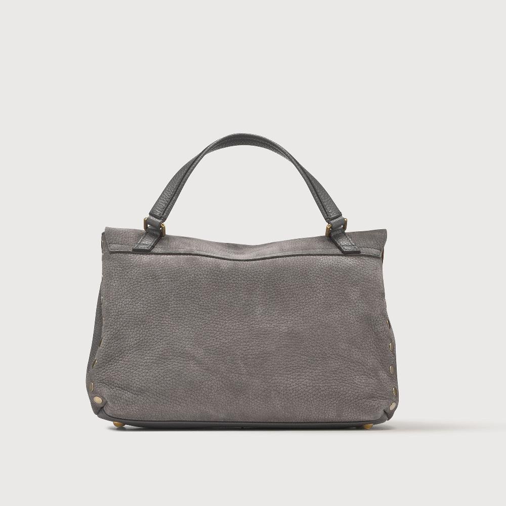 Zanellato BORSA POSTINA® SMALL IN PELLE MARTELLATA GREY FIAMMINGO | Zanellato Hotsell