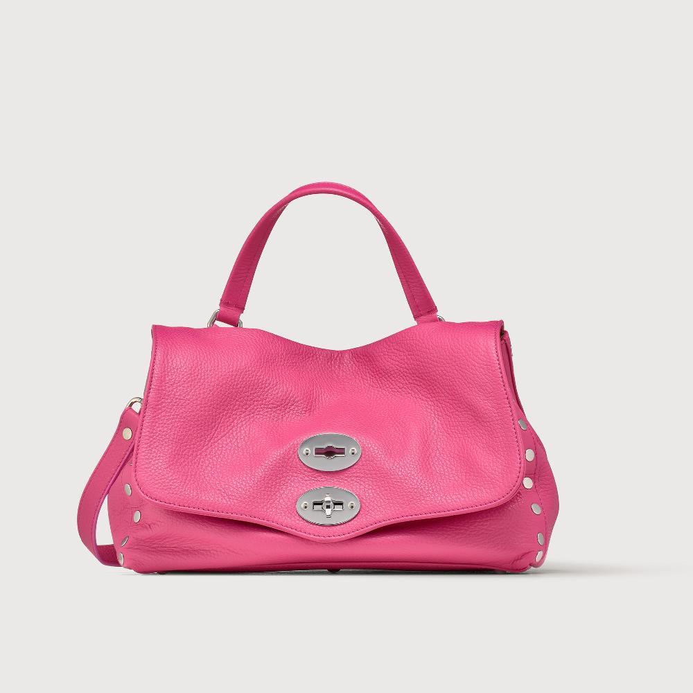 Zanellato BORSA POSTINA® SMALL IN PELLE MARTELLATA PINK ORCHIDEA | Zanellato In Linea