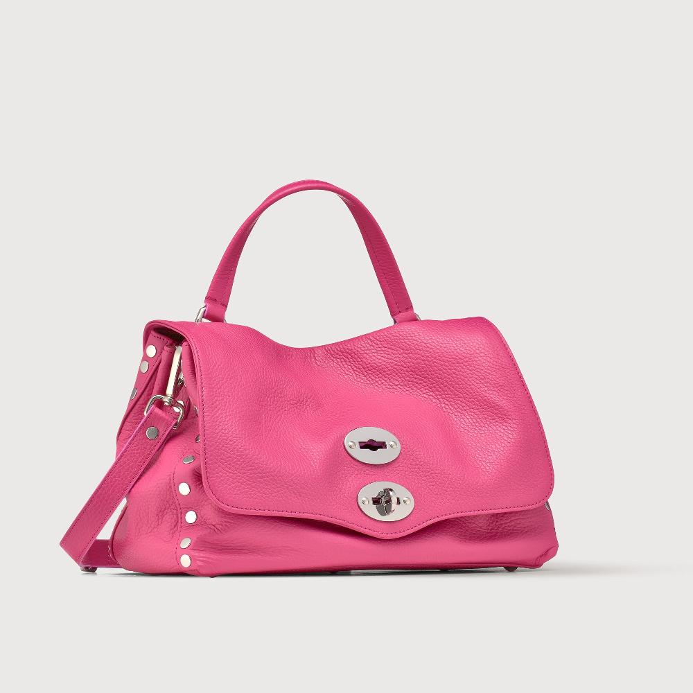 Zanellato BORSA POSTINA® SMALL IN PELLE MARTELLATA PINK ORCHIDEA | Zanellato In Linea