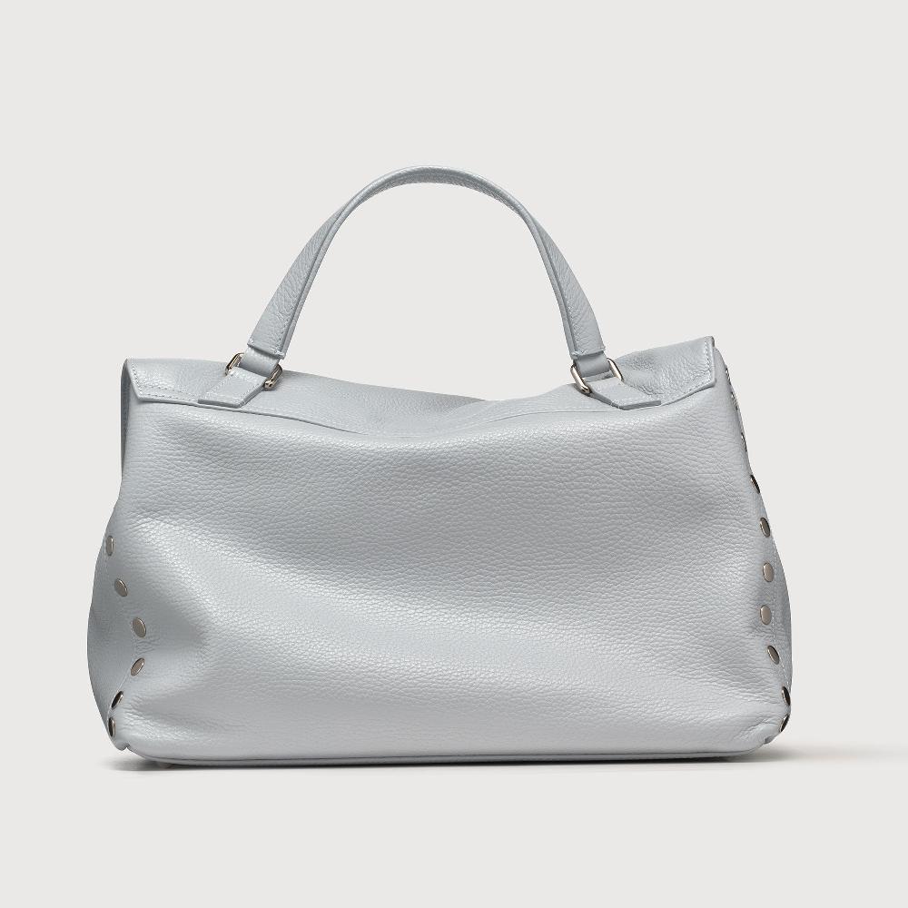 Zanellato BORSA POSTINA® MEDIUM IN PELLE MARTELLATA GREY CLOUD | Zanellato Vendita