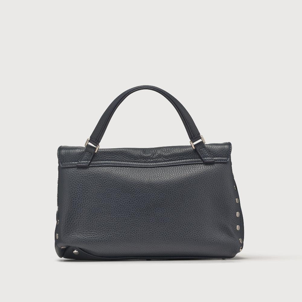 Zanellato BORSA POSTINA® SMALL IN PELLE MARTELLATA DARK NAVY | Zanellato Fino Al -60%