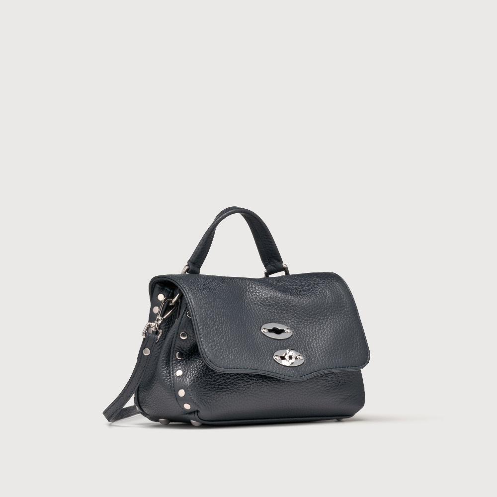 Zanellato BORSA POSTINA® BABY IN PELLE MARTELLATA DARK NAVY | Zanellato Affare Del Giorno