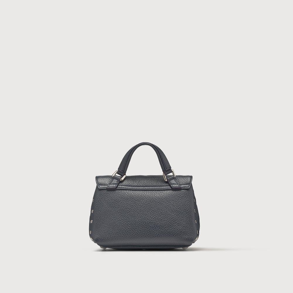 Zanellato BORSA POSTINA® BABY IN PELLE MARTELLATA DARK NAVY | Zanellato Affare Del Giorno