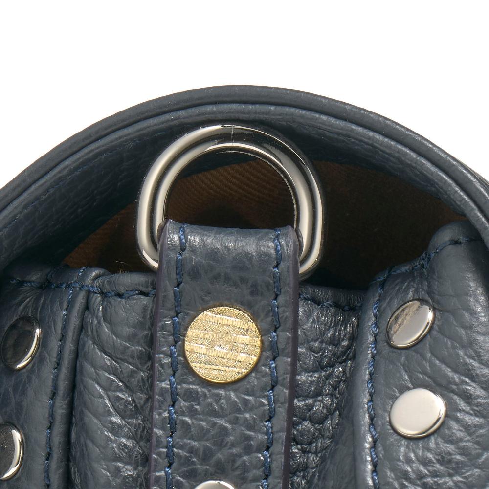 Zanellato BORSA POSTINA® BABY IN PELLE MARTELLATA DARK NAVY | Zanellato Affare Del Giorno