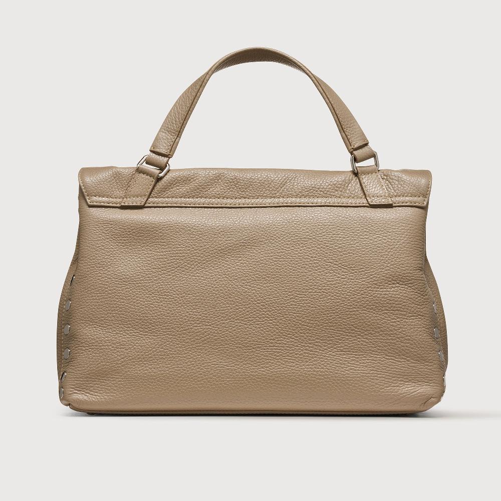Zanellato BORSA POSTINA® MEDIUM IN PELLE MARTELLATA GREY CRETA | Zanellato Prezzo Ridotto