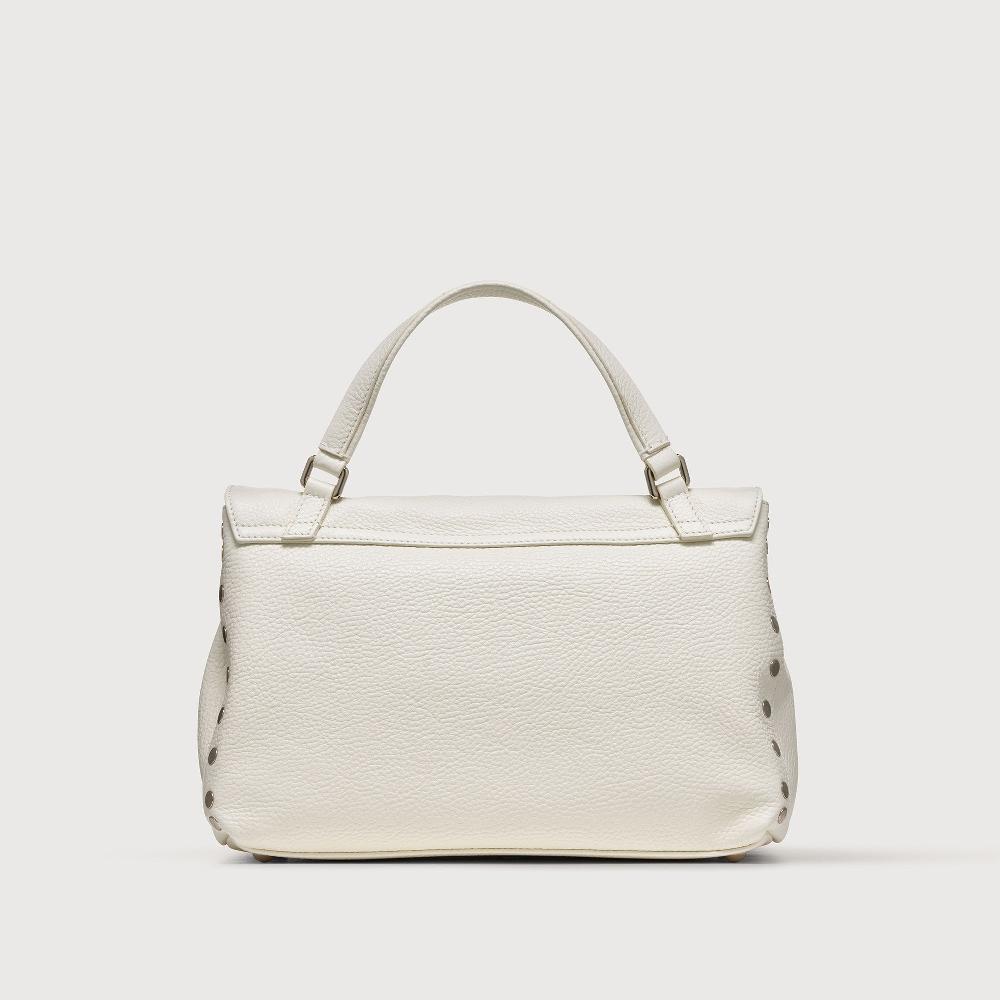 Zanellato BORSA POSTINA® SMALL IN PELLE MARTELLATA BIANCO LATTE | Zanellato Saldi