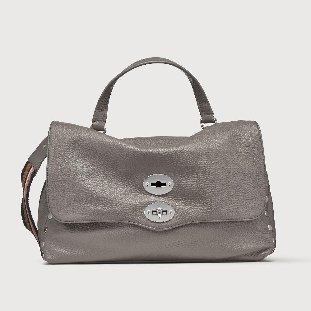 Zanellato BORSA POSTINA® MEDIUM IN PELLE MARTELLATA MONTEBIANCO | Zanellato Negozio