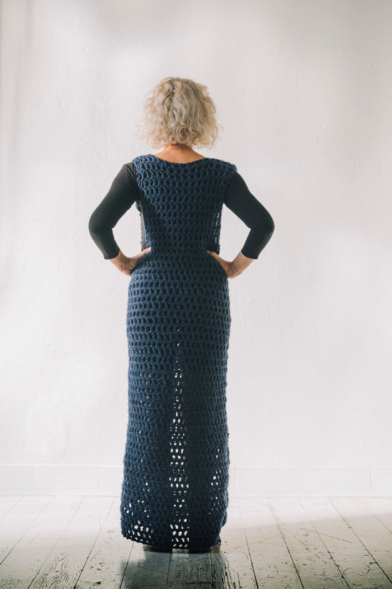 ﻿Zerobarracento DORESU hand knitted dress 2025