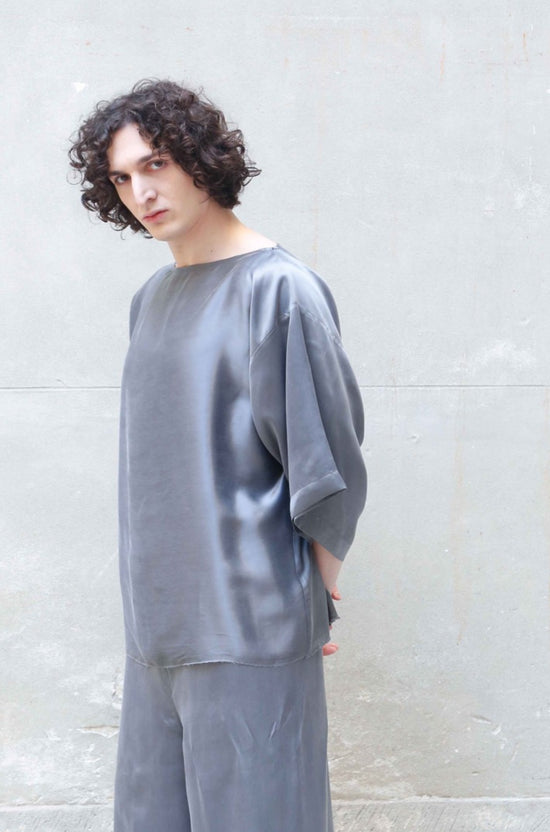 ﻿Zerobarracento Half-Sleeve Bemberg Blouse Fino Al -60%