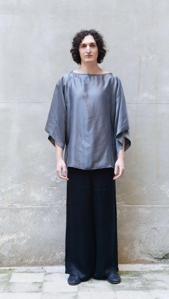 ﻿Zerobarracento Half-Sleeve Bemberg Blouse Fino Al -60%