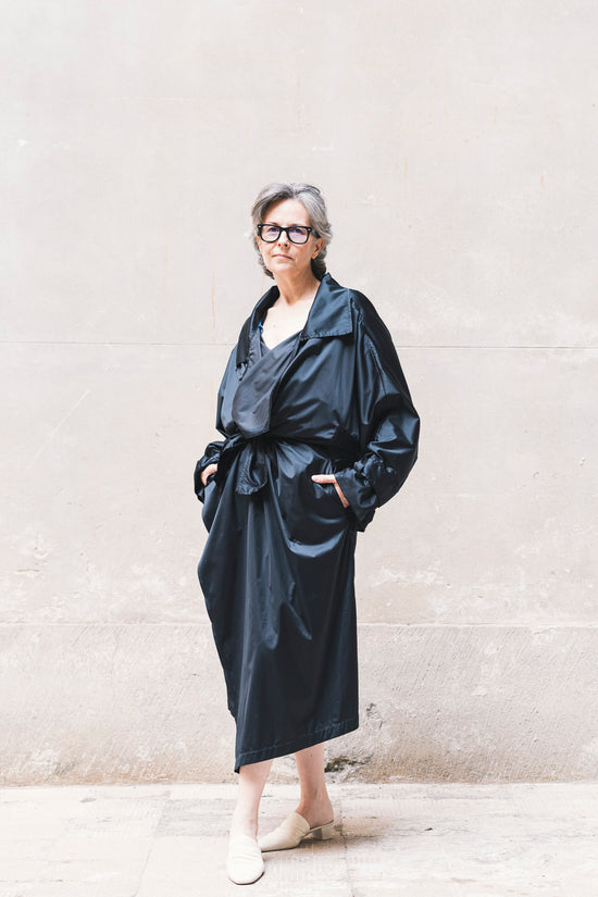 ﻿Zerobarracento ANDREA Newlife Trench - Olive/Black Spedizione Gratuita