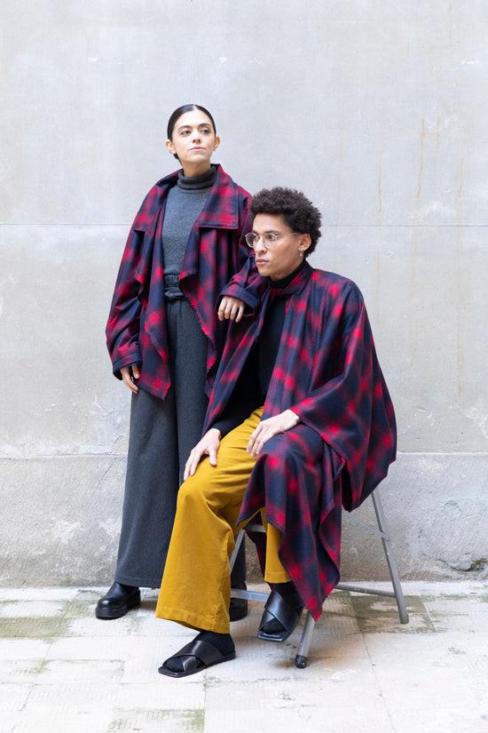 ﻿Zerobarracento Soft Short Recycled Wool Trench Coat Qualità Garantita
