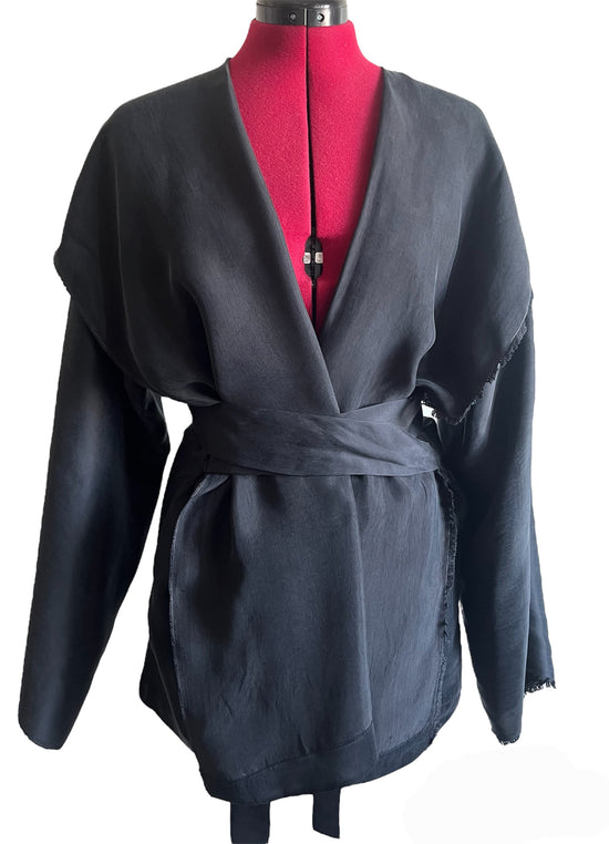 ﻿Zerobarracento Giorgia Short Bemberg Kimono Acquista Ora