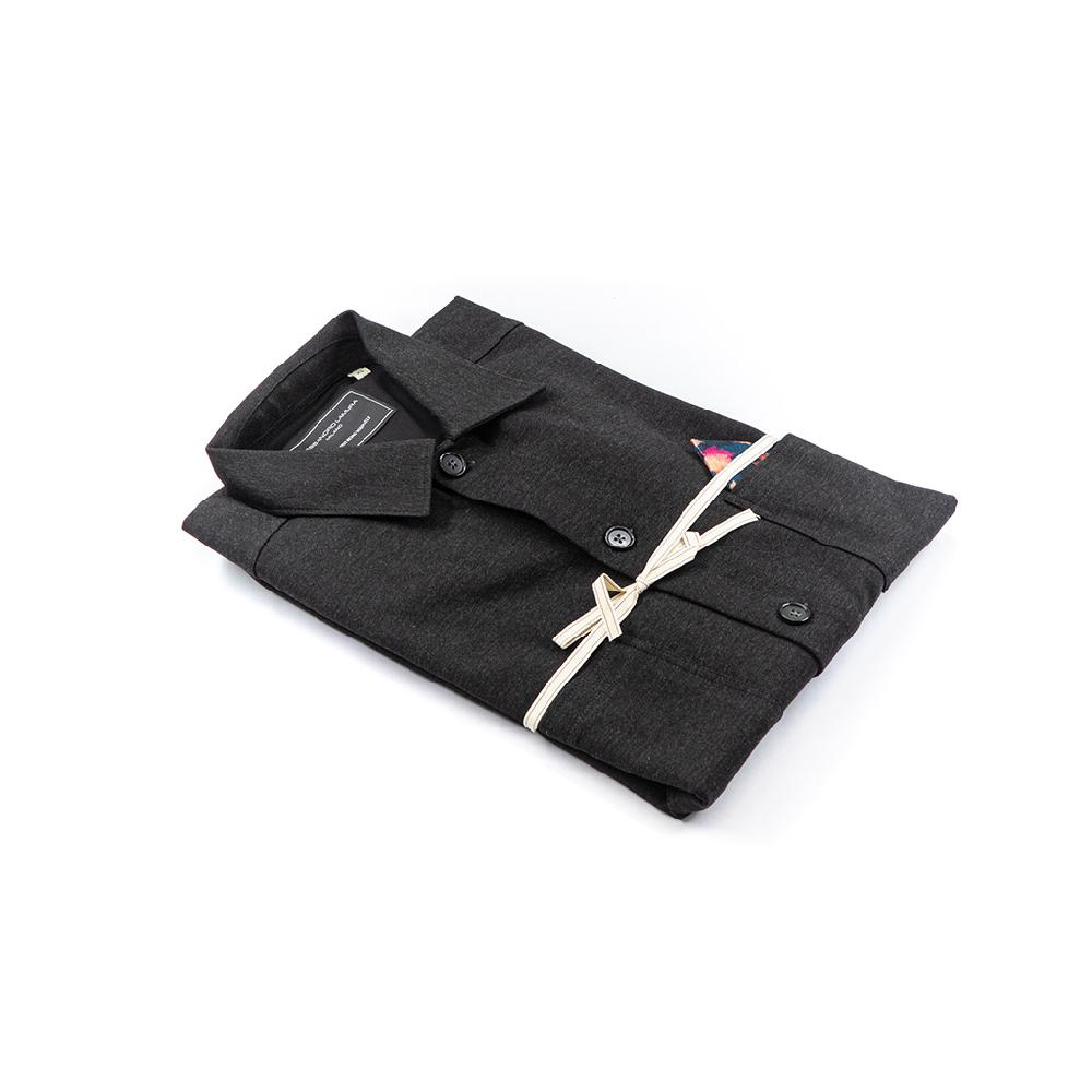 Alessandro Lamura Camicia Overshirt Strech – Collo Italiano Offerte