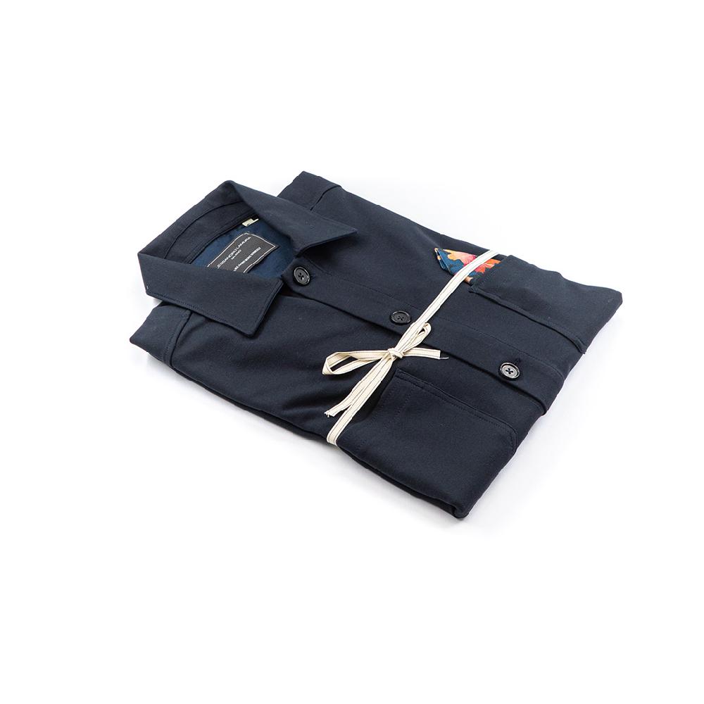 Alessandro Lamura Camicia Overshirt Strech – Collo Italiano Vendita Economica