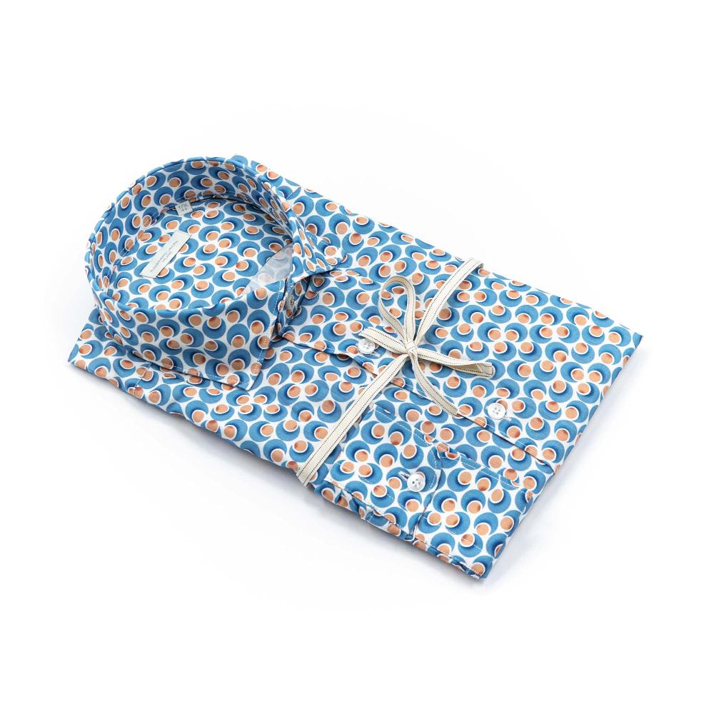 Alessandro Lamura Camicia Fantasia Geometrica Multicolor 2025